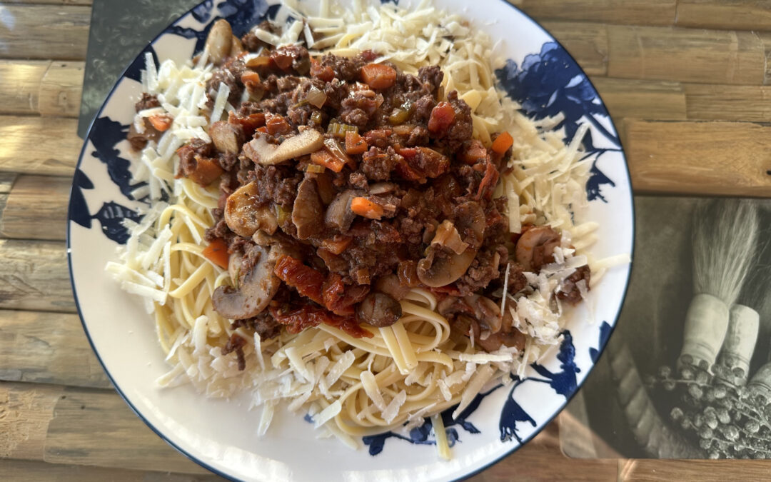 ‘’de lekkerste’’ Pasta bolognese