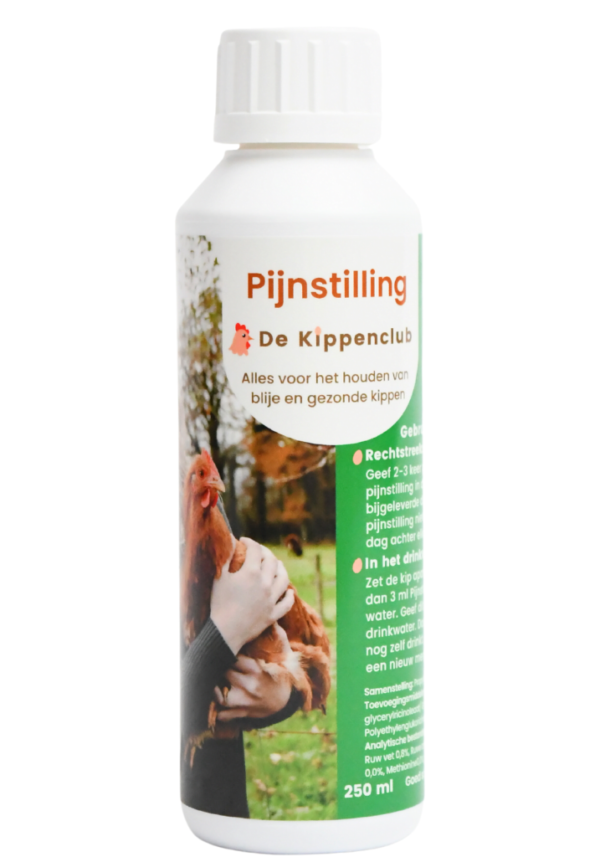 Pijn bij kippen – Pijnstilling De Kippenclub