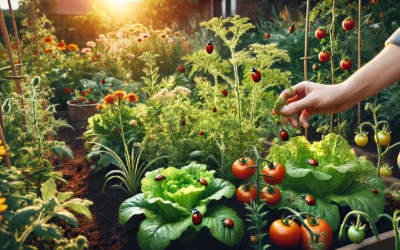 Milieuvriendelijke manieren om luizen in de moestuin te bestrijden