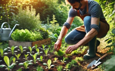 Waarom is het belangrijk om zaailingen uit te dunnen in de moestuin?