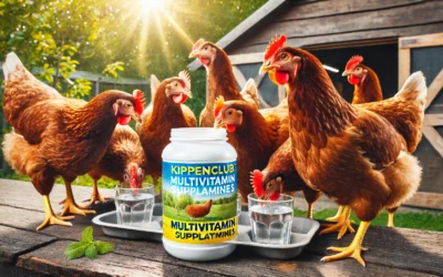 Wanneer moet je kippen multivitamine geven van de Kippenclub?