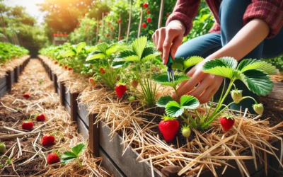 Hoe kan je het beste aardbeien kweken in de moestuin en waar moet je op letten?