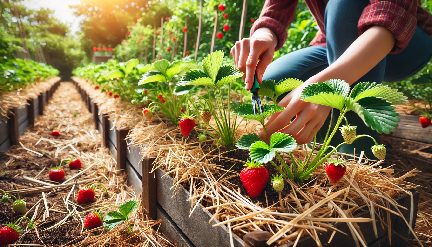 Hoe kan je het beste aardbeien kweken in de moestuin en waar moet je op