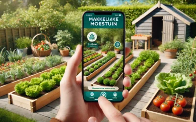 Hoe werkt de app van de Makkelijke Moestuin?